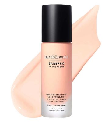 BareMinerals Barepro 24hr Matte Comfort Liquid Foundation Mineral SPF20