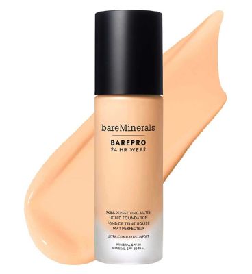 BareMinerals Barepro 24hr Matte Comfort Liquid Foundation Mineral SPF20