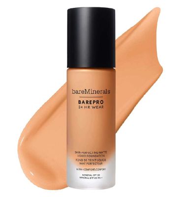 BareMinerals Barepro 24hr Matte Comfort Liquid Foundation Mineral SPF20