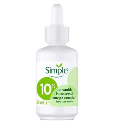 Simple Ceramide & Omega Complex Face Serum for Nourished Skin 30ml