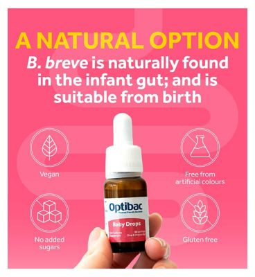 Optibac Baby Drops Gut Supplement - 30 Servings