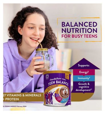 Paediasure Shake Teen Balance, 400g, Chocolate Nutritional Supplement Drink for Teenagers