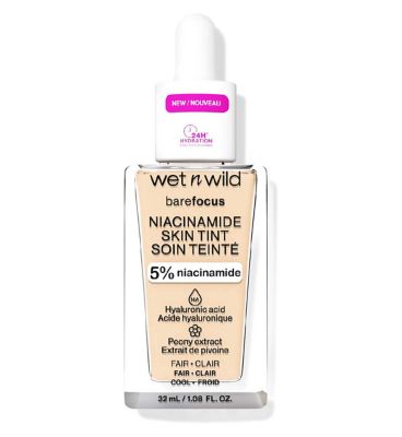 Wet N Wild Bare Focus Niacinamide Skin Tint - Fair 32ml