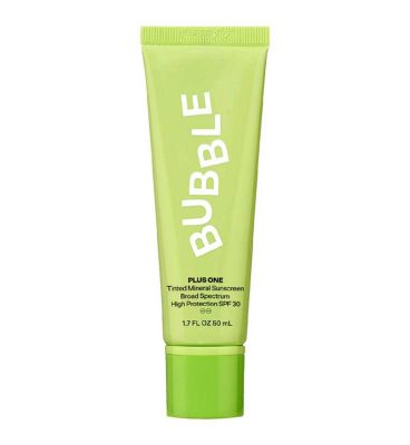Bubble Plus One Tinted Daily Mineral Sunscreen Broad Spectrum SPF 30