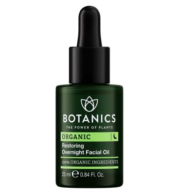 Botanics 100% Organic Restoring Overnight Facial Oil 25ml