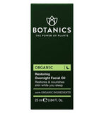 Botanics 100% Organic Restoring Overnight Facial Oil 25ml