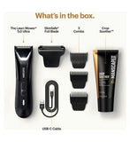 MANSCAPED The Lawn Mower 5.0 Ultra Essentials Kit, Electric Body Hair Trimmer Shaving Set