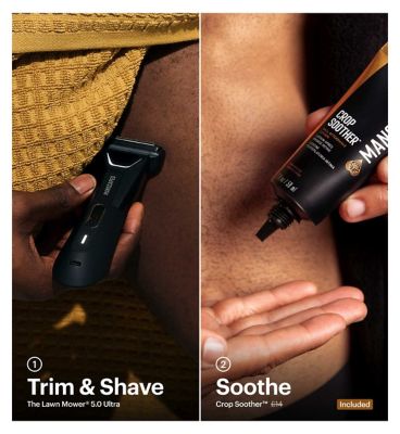 MANSCAPED The Lawn Mower 5.0 Ultra Essentials Kit, Electric Body Hair Trimmer Shaving Set