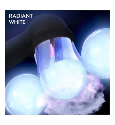 Oral-B iO Radiant White Black Toothbrush Heads - x4 Pack