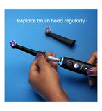 Oral-B iO Radiant White Black Toothbrush Heads - x4 Pack