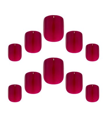Elegant Touch Petite False Nails Cherry