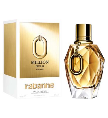 Rabanne Million Gold For Her Eau de Parfum Refillable 90ml