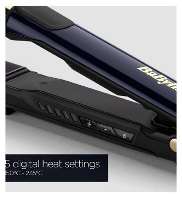 BaByliss Black Onyx Straight & Curl Straightener