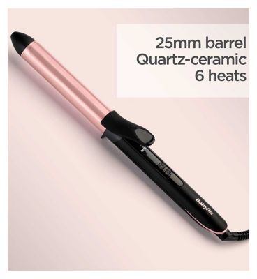 Babyliss Rose Quartz 25mm Curling Tong