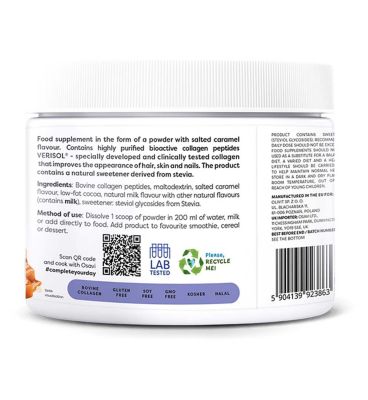 Osavi - Collagen Peptides (Hair, Skin & Nails), Salted Caramel - 150g