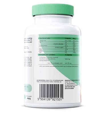 Osavi - Cordyceps, 1200mg - 60 Vegan Capsules