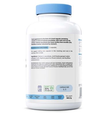 Osavi - Vitamin C1000 with Rutin & Rose Hip - 180 Vegan Capsules