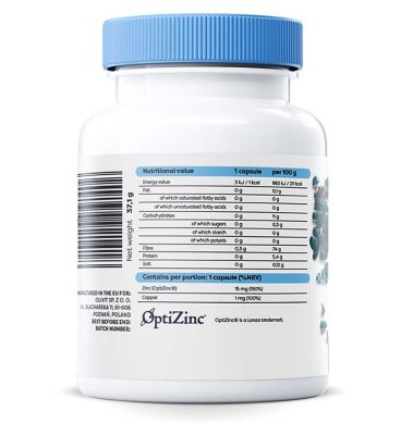 Osavi - Zinc + Copper, 15mg + 1mg - 120 Vegan Capsules