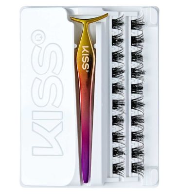 KISS imPRESS No Glue Eyelash Cluster - Spiky