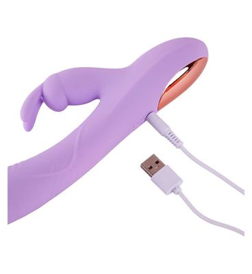 Ann Summers Textured Rechargeable Rabbit Lilac