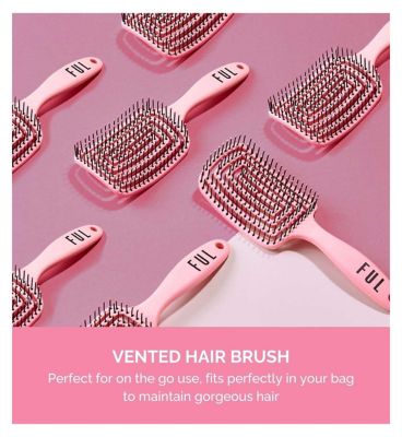 FUL Vented Hair Brush - Pink