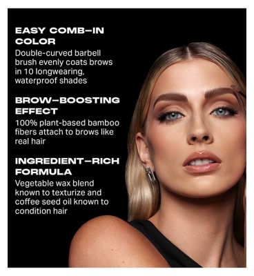 Morphe Brow Tease Fiber-Infused Volumising Mousse 5ml