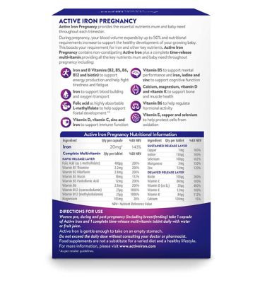 Active Iron Pregnancy Supplement 60s