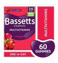 Bassetts Multivitamins Strawberry Flavour 3-6 Years 60 Pack