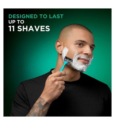 Wilkinson Sword Xtreme 3 Sensitive Men's Disposable Razors x 4, Men's Razor for Sensitive Skin