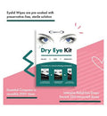 The Eye Doctor® Dry Eye Kit - Eye Mask, Eyelid Wipes & Eye Drops