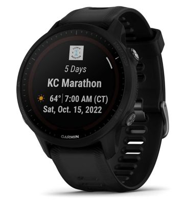 Garmin Forerunner® 955, Solar, Black