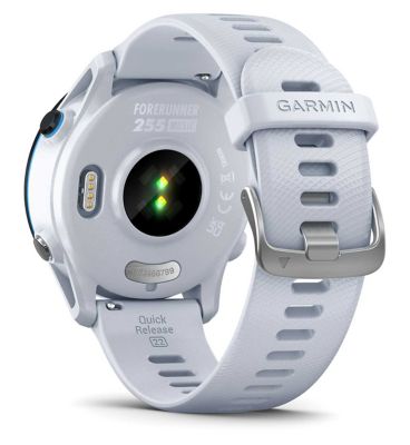 Garmin Forerunner® 255 Music, GPS Running Watch, White