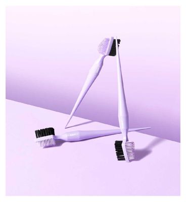 No Knot Co Edge Control Brush Lilac