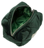 Nobody's Child Goddess Washbag (100% Recycled Velvet Green Large Washbag)