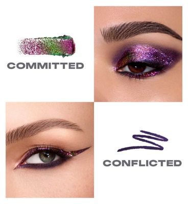 Morphe Mixed Signals Dual-Ended Cream & Liquid Shadow Stick - Committed/Conflicted