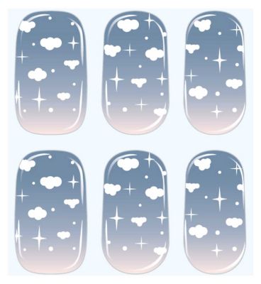 Gellae Gel Nail Sticker Cloudy Daydream
