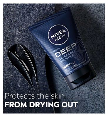 NIVEA MEN Deep Darkwood Face & Beard Wash 100ml