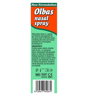Olbas Nasal Spray 20ml