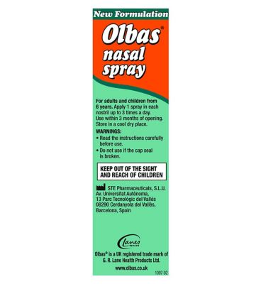 Olbas Nasal Spray 20ml