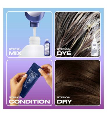 Clairol Nice n Easy Tone+Gloss Semi Permanent Hair Dye Medium Ash Brown 511/77