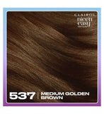 Clairol Nice n Easy Tone+Gloss Semi Permanent Hair Dye Medium Golden Brown 537/78
