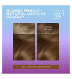 Clairol Nice n Easy Tone+Gloss Semi Permanent Hair Dye Light Golden Brown 637/76