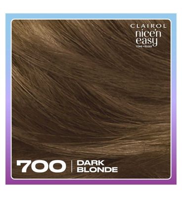 Clairol Nice n Easy Tone+Gloss Semi Permanent Hair Dye Dark Blonde 700/91