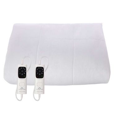Dreamland Love Mornings All Season Heated Cotton Duvet King Dual Control 225 x 220cm