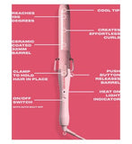 Mark Hill Pink Handle and Easy Tong Barrel Bundle