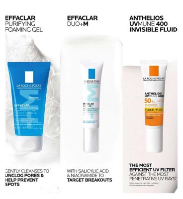 La Roche-Posay Effaclar Breakout Control 3-Step Trial Kit