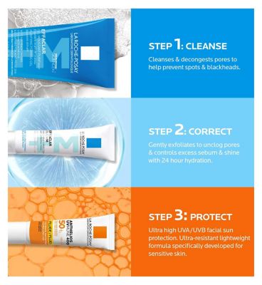 La Roche-Posay Effaclar Breakout Control 3-Step Trial Kit