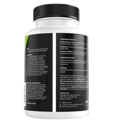 Maxi Nutrition Thermobol Fat Metaboliser Tablets 90S