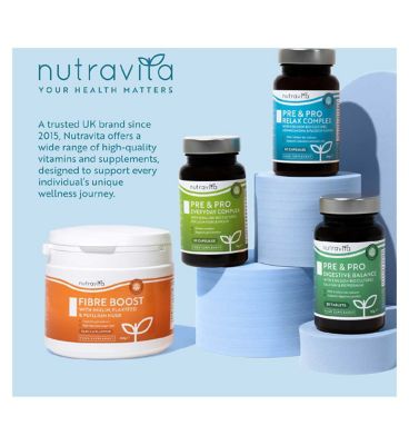 Nutravita Pre&Pro Bio Cultures with Vitamin B6 & Ashwagandha – 30 Capsules