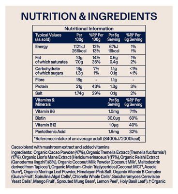 DIRTEA Mushroom Cacao - 7 Sachets